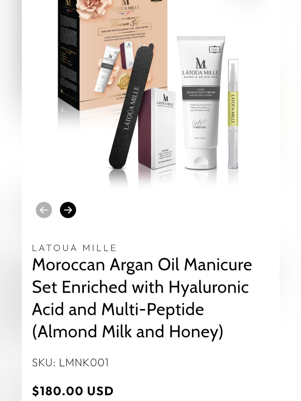 Latoua Mille:Manicure Set